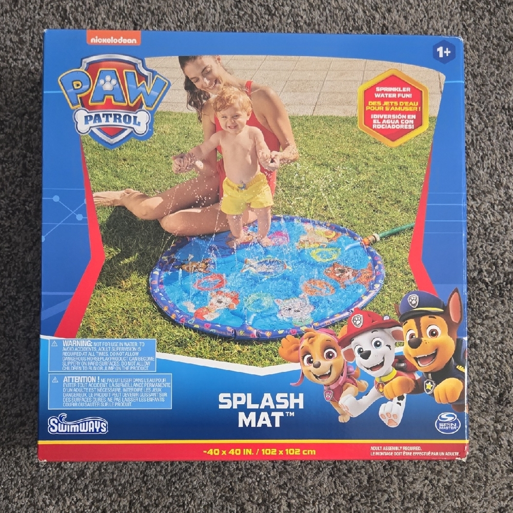 Nickelodeon Paw Patrol Splash Mat - Blue and Red